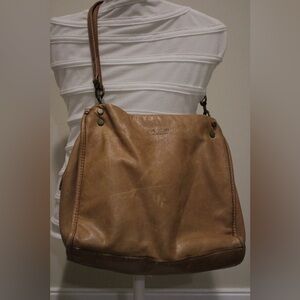 American Leather Co. Tan Shoulder Bag